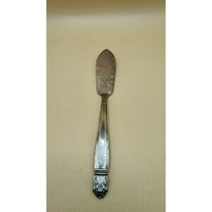 Vntg HOLMES & EDWARDS IS Danish Princess Inlaid Silver Plate Butter Knife Single